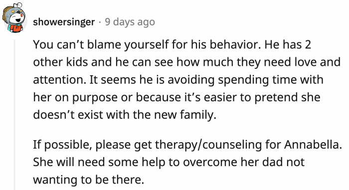 If Julius can treat his sons lovingly, why can't he do the same for Annabella?