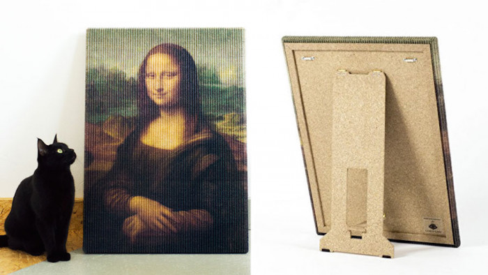 You can hang them up or simply place them on a table.