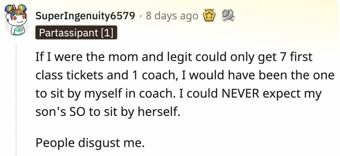 They didn't teach courtesy in fancy schools.