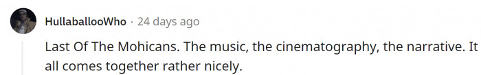 12. The Last of the Mohicans
