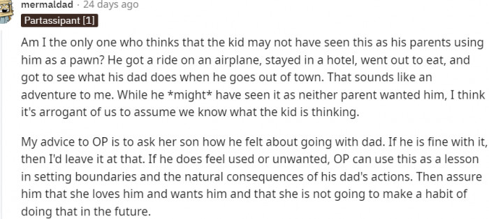 6. It's Best to Know What the Kid Is Thinking