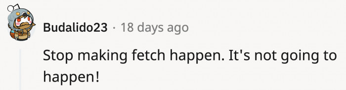 Yeah, Megan, 'Bessie' is not going to happen