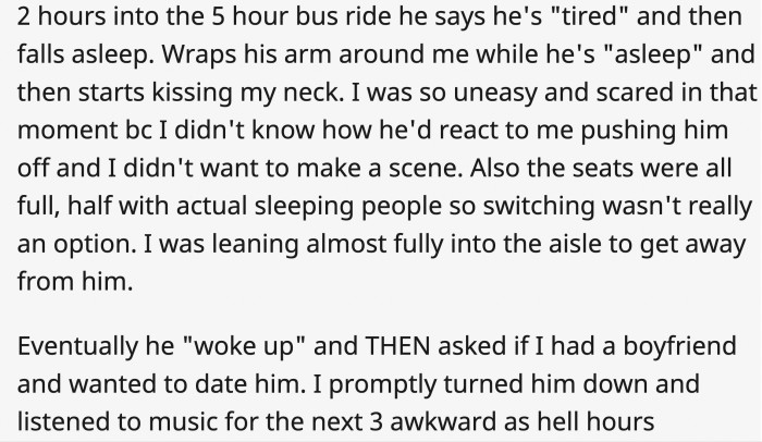 Otherwise, you might experience what this lady went through.