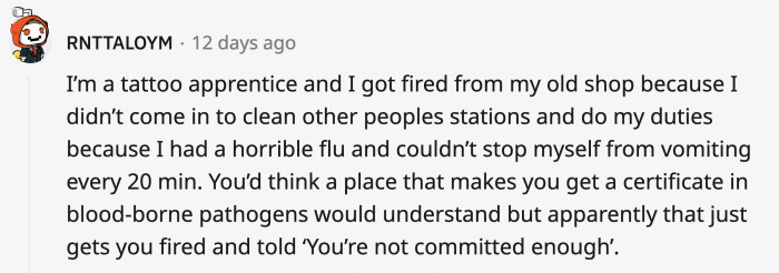 If commitment means getting the place shut down, then they've got a weird way of running the place