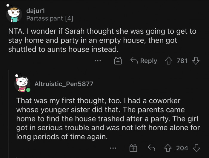 What would a teenager do otherwise?