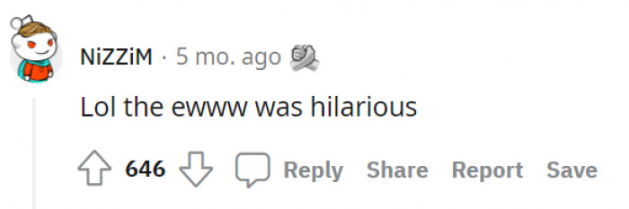 It's definitely the highlight of the post.