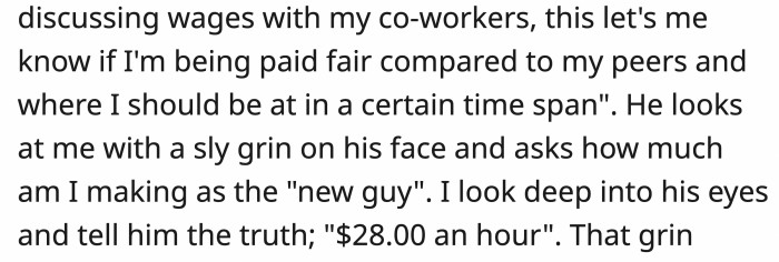 The rest of the shift was tense, to say the least.