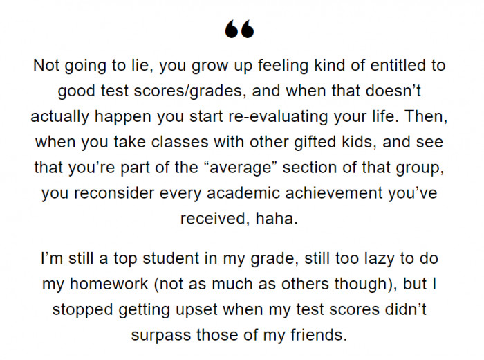 When it comes to academic achievements, they're just not worth losing your sanity over