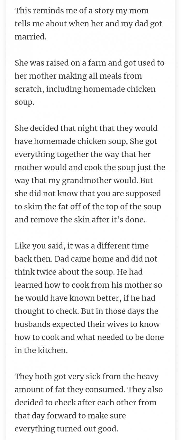 #24 Checking each other for safety reasons.