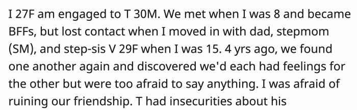 OP started by introducing all the key people involved in the problem