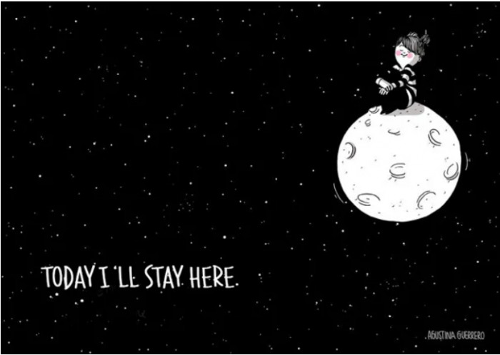 11. Wishing we could stay somewhere from where we could watch the stars.