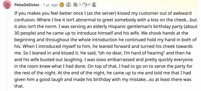 It Was Better Than Singing a Birthday Song That He Probably Wouldn't Hear Well