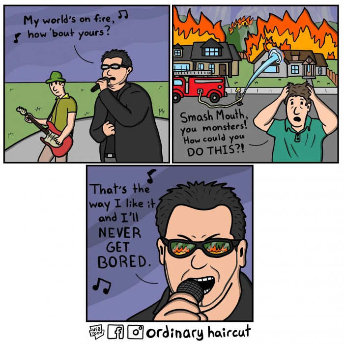 12. And now, he has set your world on fire