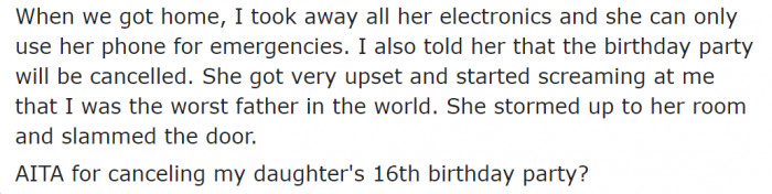 The Father's Discipline