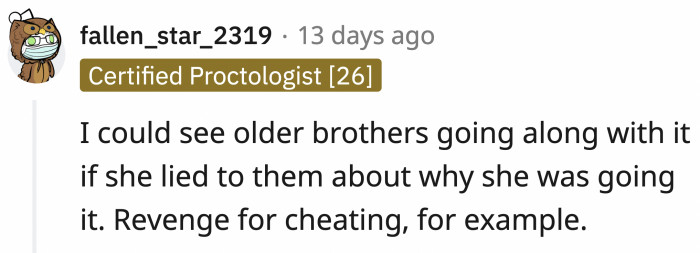 But Lana could have also influenced the brother by feeding him false information about Bryce.
