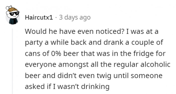 Probably Not, Probably Yes. Beer Is Beer to Some People, Whether It's Alcoholic or Not