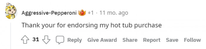 Meanwhile, here's a face-palm moment from Aggressive-Pepperoni.