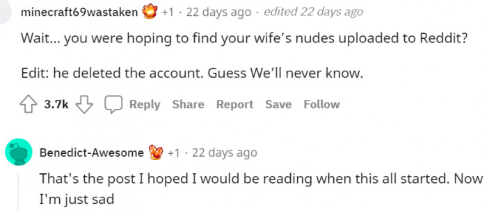 3. I guess we'll never truly know