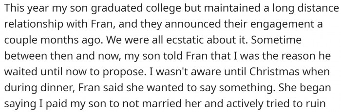 The daughter-in-law took full advantage of the situation to turn the whole family against the mother-in-law and gain sympathy.