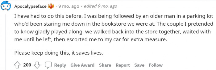 #15 Keep it up, it saves lives.