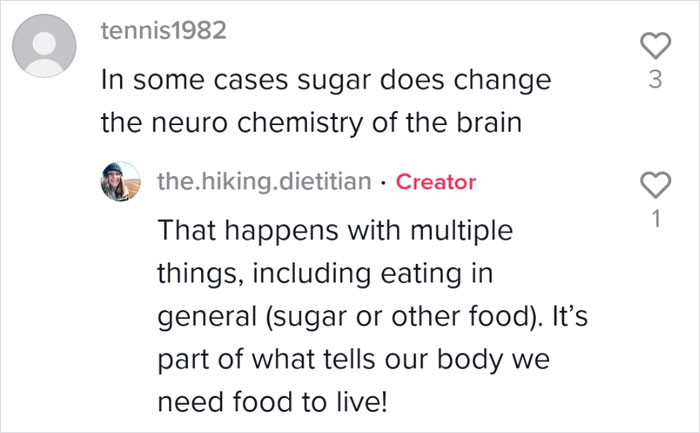 Sugar does change the neurochemistry of the brain