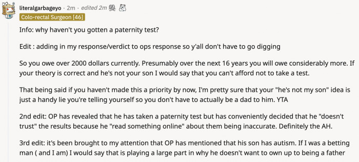 Are you ready for the real meat of the story? With every comment, your blood pressure will rise.