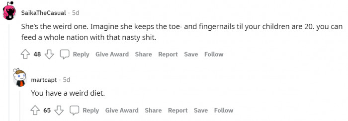 #18 Will people eat that?