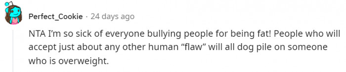 It's wrong to bully.
