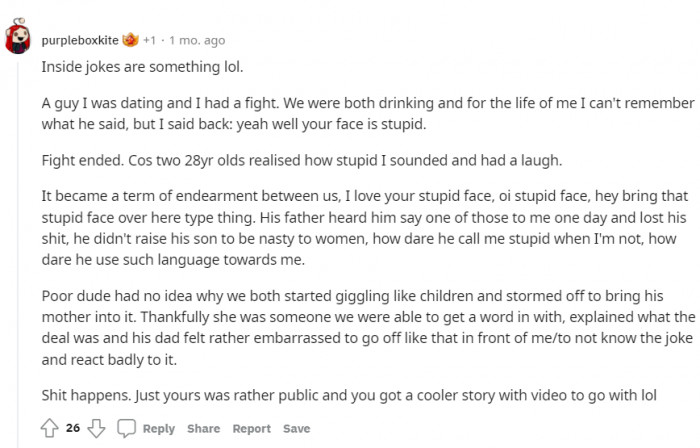 Another Example of Relationship Things Taken Out of Context.