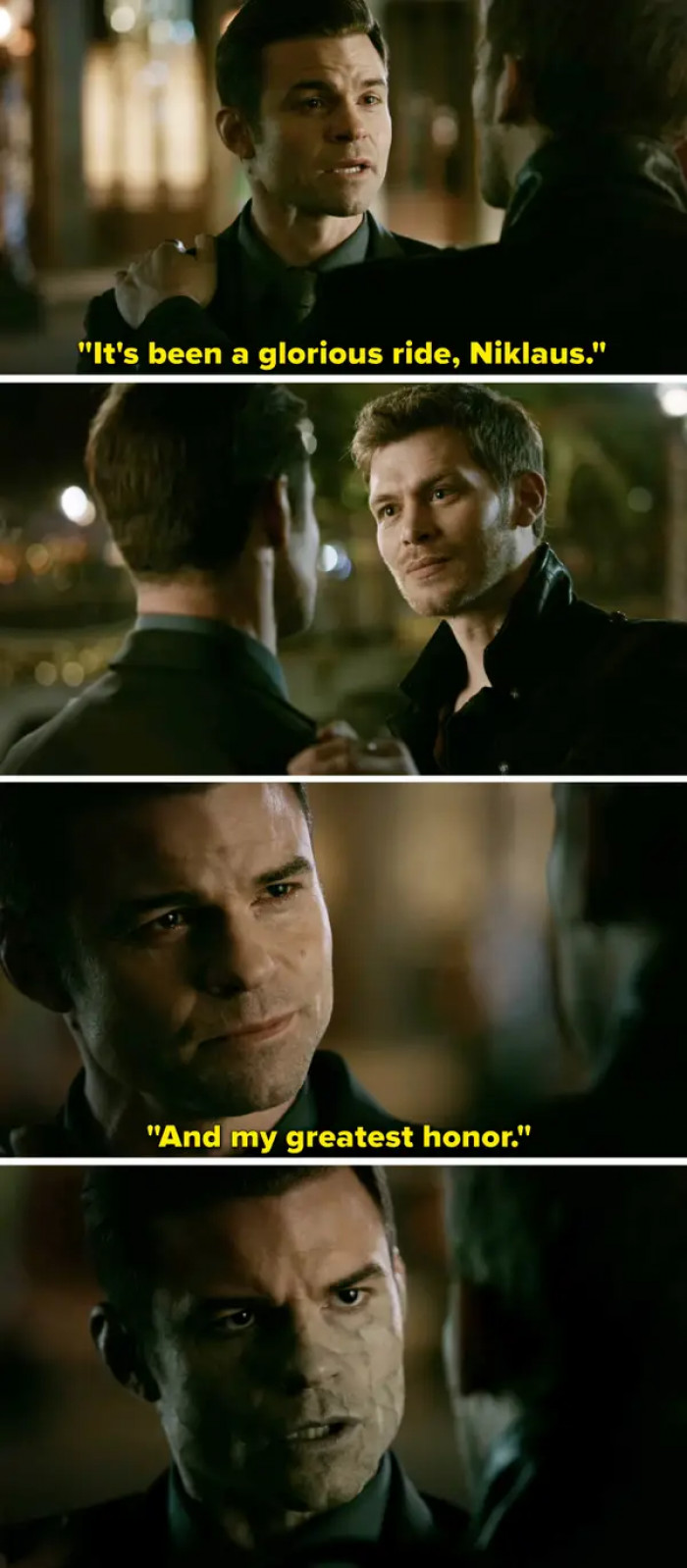 18. In The Originals, when Elijah chose to die alongside his brother Klaus