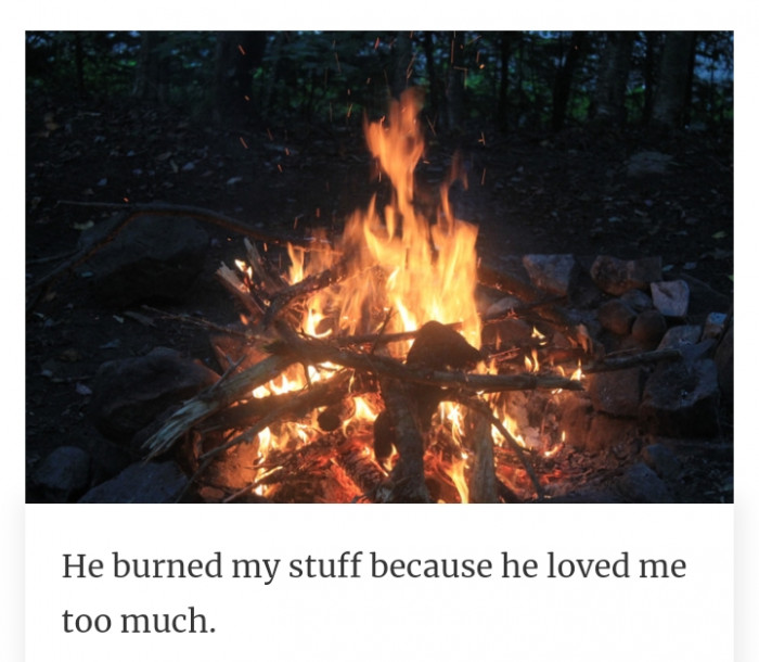 14. That person does not know what love is.