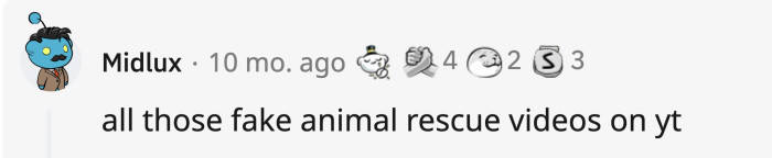 If you’ve ever witnessed people trying to save animals they’ve put in danger in the first place, then know that they’re also high on the list