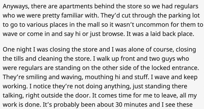 It was good that she wasn't blinded by familiarity