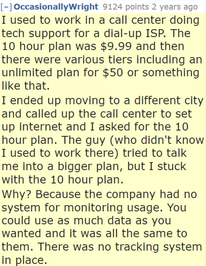 Reaping the benefits of once being on the other end of the line