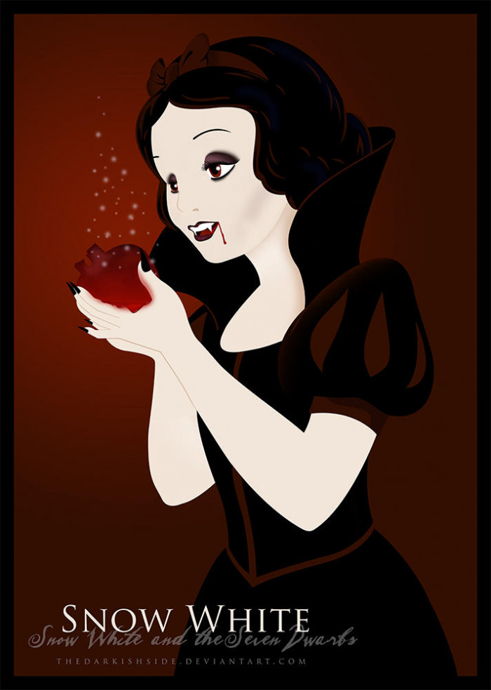This Illustration Series Highlights A Dark Side To Disney Princesses That Might Creep You Out 