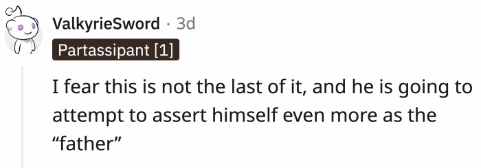 They also think that the donor will continue causing drama