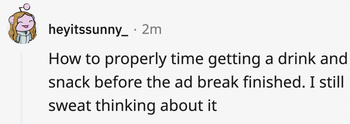 You have 30 seconds or you'll miss a scene!