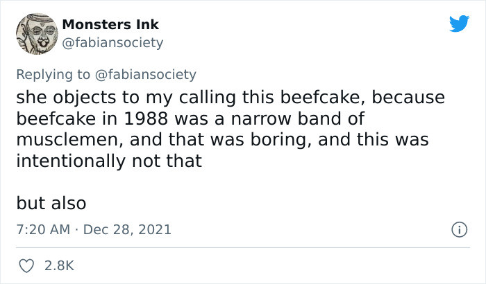 The Twitter user additionally explained why the calendar was titled 