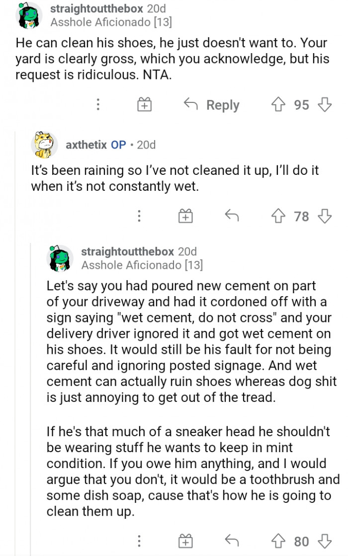 #18 He's ridiculous.