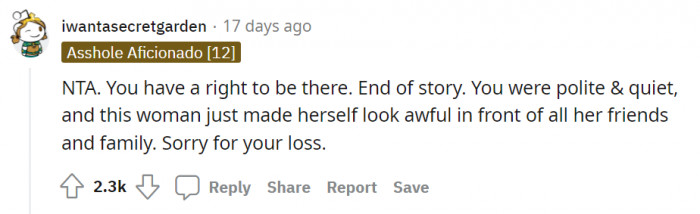 Yeah! She could've handled it better