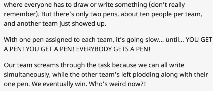 but then it could benefit them too