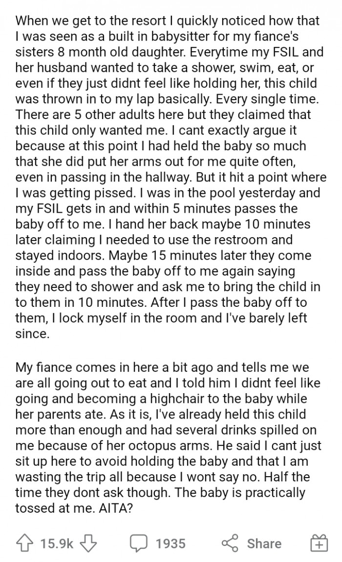 Her Fiancé Said That She Should Say No.