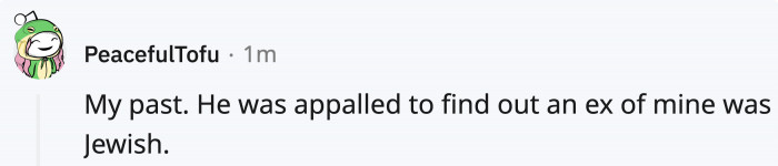 He's racist, me thinks