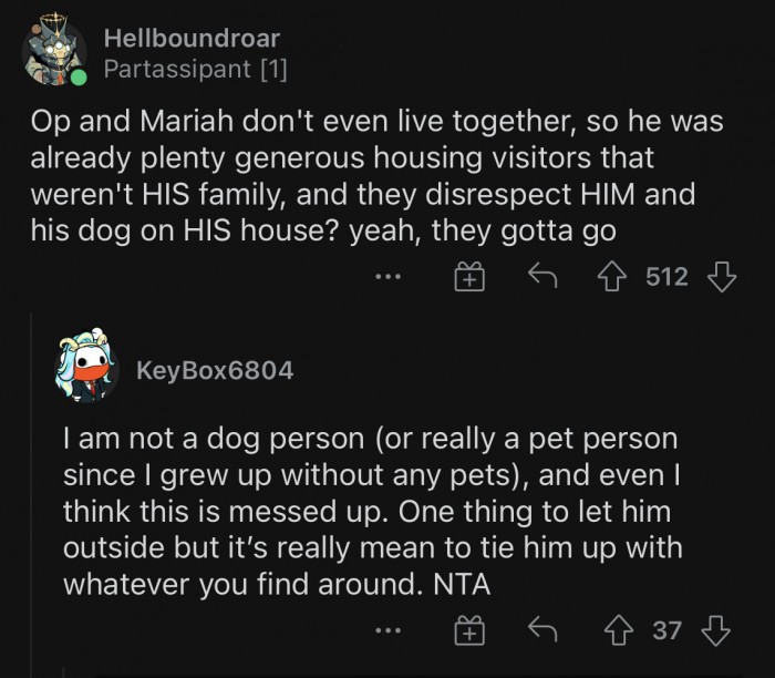 What they did is disrespectful.