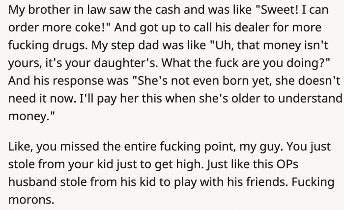 He saw your van repair and raised drug-buying money. It's up to you two to decide who wins here.