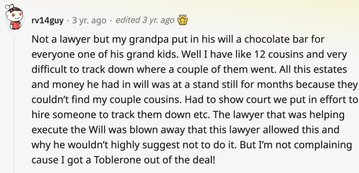 They’ve always got a treat for you, especially if you’re nice