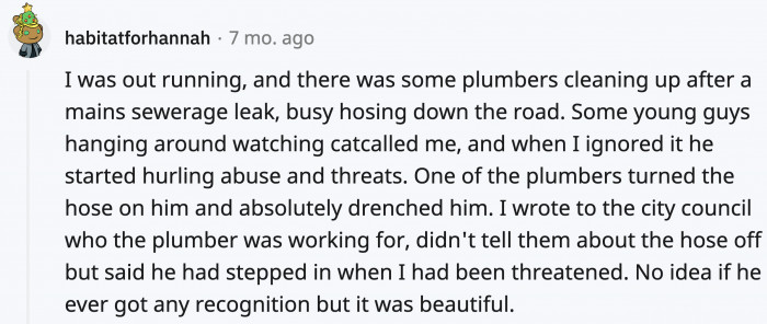 6. That’s one way to cool them off