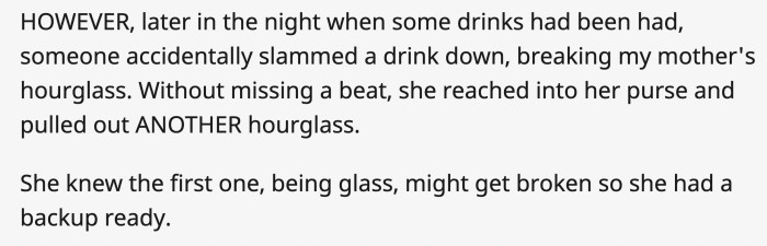 Let alone two, and yet there are, which made the party even better