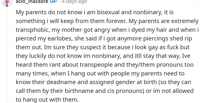 OP clarified some things. And it is not easy to read...