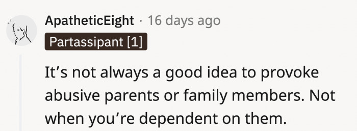 This Redditor agrees with OP.